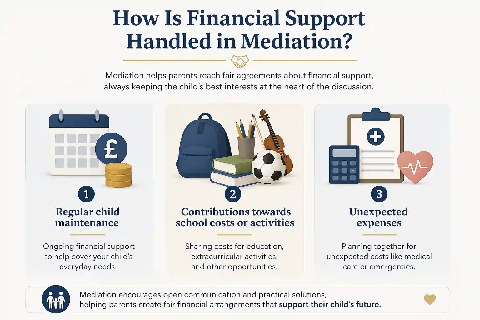 How Is Financial Support Handled in Mediation Brecon